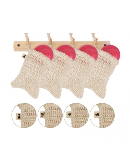 Set de Bolsas Sisal para Jabón Sólido (4 uds) Outdoor Freakz