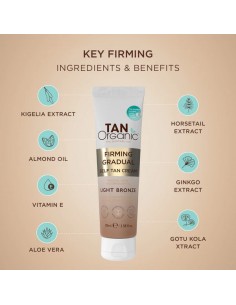 Crema autobronceadora gradual reafirmante Tanorganic 2