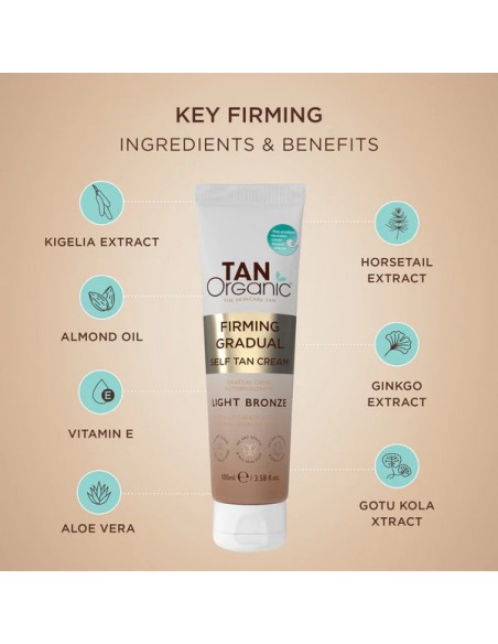Crema autobronceadora gradual reafirmante Tanorganic Crema autobronceadora gradual reafirmante Tanorganic