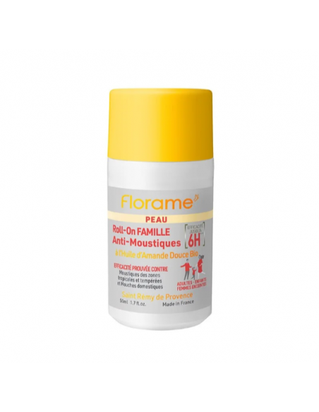 Repelente de Mosquitos Familiar Roll-On Florame uso pref. 07/25