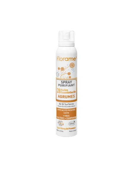 Spray Purificante Cítrico Florame uso pref. 10/25