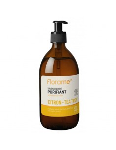 Jabón Líquido de Limón y Árbol de Té 500ml Florame