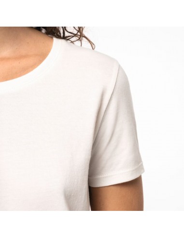 Camiseta entallada de algodón orgánico para mujer
