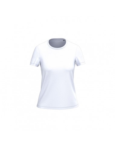 Camiseta entallada de algodón orgánico para mujer