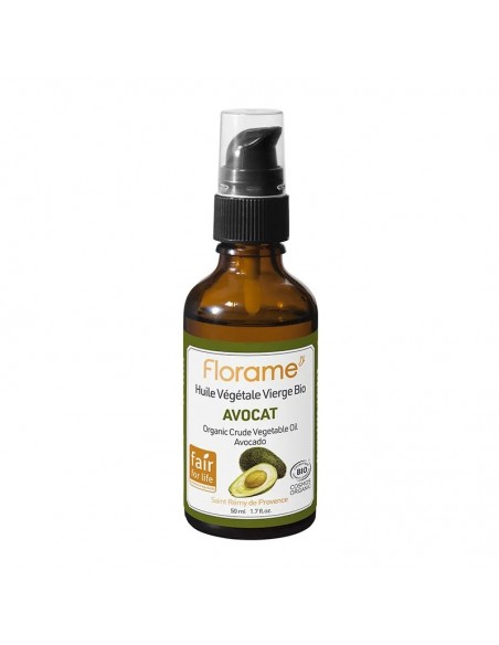 Aceite vegetal de Aguacate 50 ml. Florame Aceite vegetal de Aguacate 50 ml. Florame