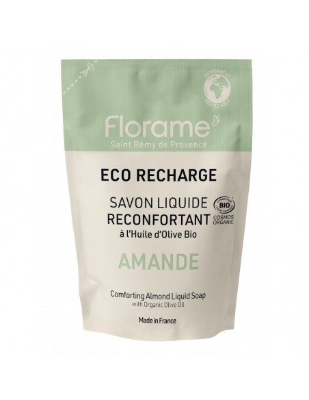 Eco-recarga Jabón Líquido de Almendra 470ml Florame