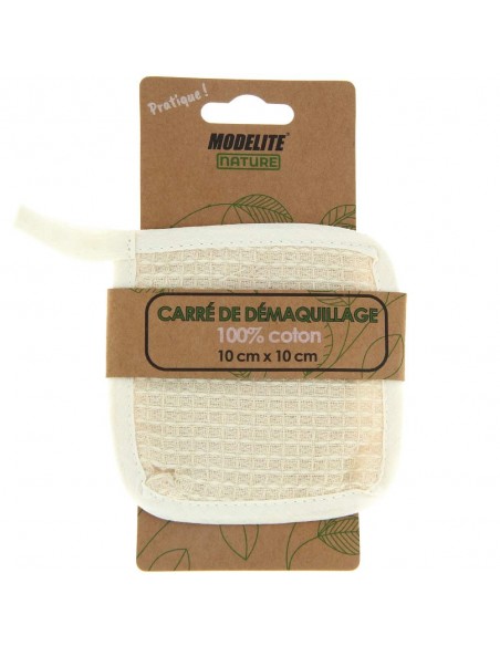 Disco desmaquillante 100% algodón Modelite Nature