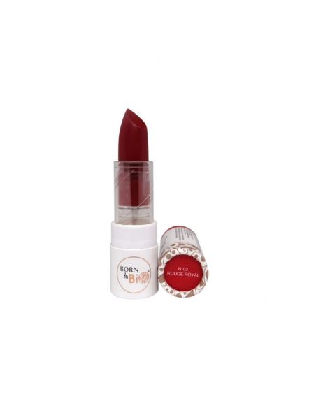Barra de labios Orgánica Born to Bio Nº2 Royal Red 3,5G