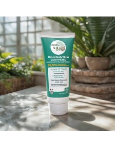 Gel de aloe vera Certificado orgánico 200ml Born to Bio 2