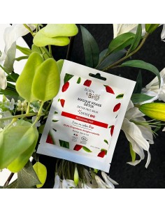 Mascarilla facial Detox en algodón Certificada Bio 20ml Born to Bio 2