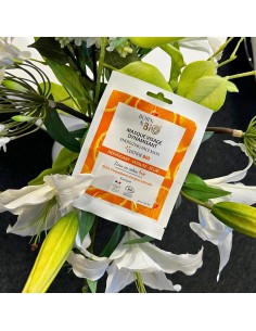 Mascarilla facial Dinamizante en algodón Certificada Bio 20ml Born to Bio 2