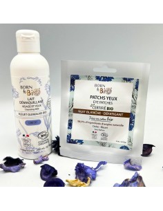 Parches para los ojos Nuit Blanche en algodón Certificado Bio 4ml Born to Bio 2