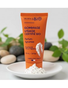 Exfoliante facial cítrico para Pieles Mixtas y Grasas Certificado Bio 50ml Born to Bio 2
