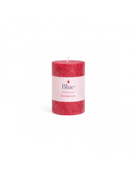 Vela Alta de Estearina BIO Rojo Blue