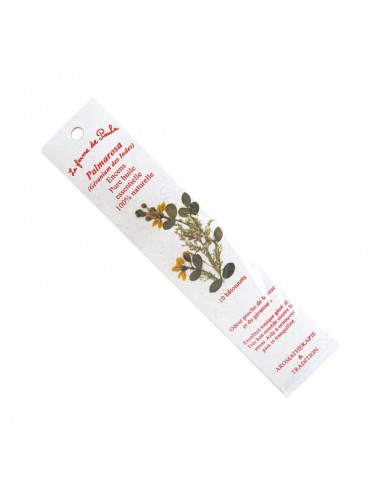 Incienso Natural de Palmarosa (Geranio Indio) Certificado BIO Blue