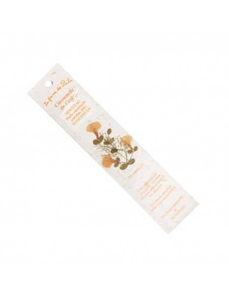 Incienso Natural de Citronela de Ceilán Certificado BIO Blue