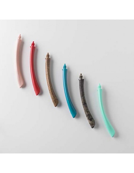 Cepillo de dientes con cabeza reemplazable Edith- Soft algas marinas Bioseptyl