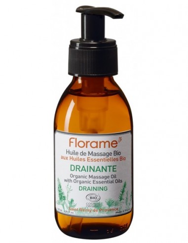 Aceite de masaje drenante Florame