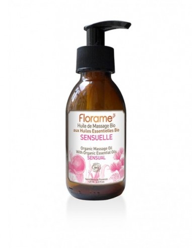Aceite de masaje Sensual Florame