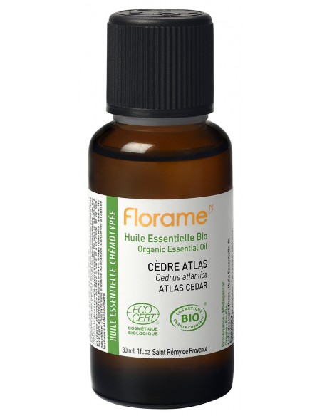 Aceite esencial Cedro Atlas (Cedrus atlantica) Cedar Florame