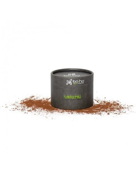 Polvo mineral suelto Green Mineral 06 Cacao translúcido BOHO