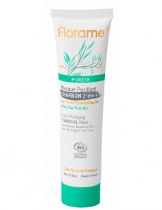 Máscara Purificante al Carbón 2 en 1 Pureté Florame 2