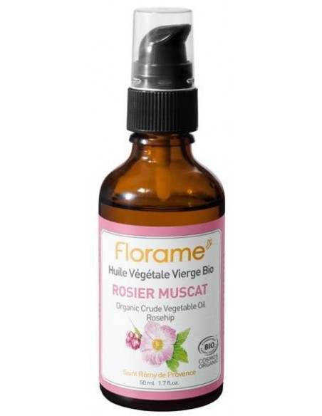 Aceite vegetal de Rosa Mosqueta 50ml Florame Aceite vegetal de Rosa Mosqueta 50ml Florame