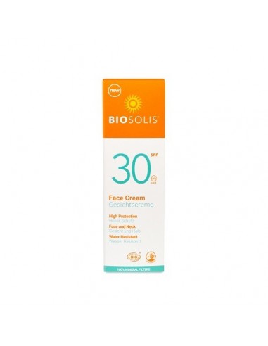 Crema protección solar facial antiedad SPF30 Biosolis