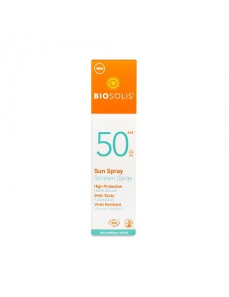 Spray de protección solar SPF50 Biosolis Spray de protección solar SPF50 Biosolis