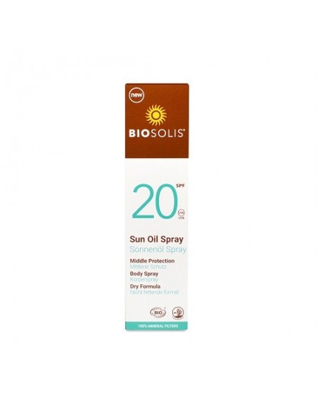 Aceite de protección solar SPF20 Biosolis Aceite de protección solar SPF20 Biosolis