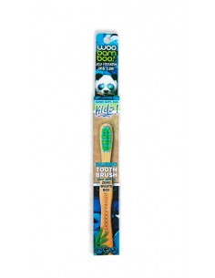 Cepillo de dientes de bambú para niños Super Suave Woobamboo