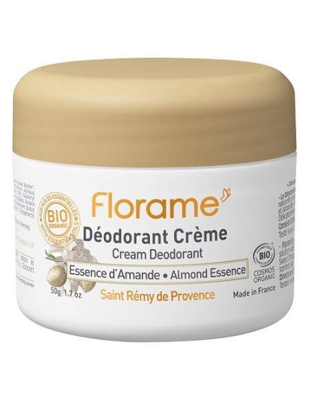 Desodorante sólido Esencia de Almendras Florame uso pref. 12/25